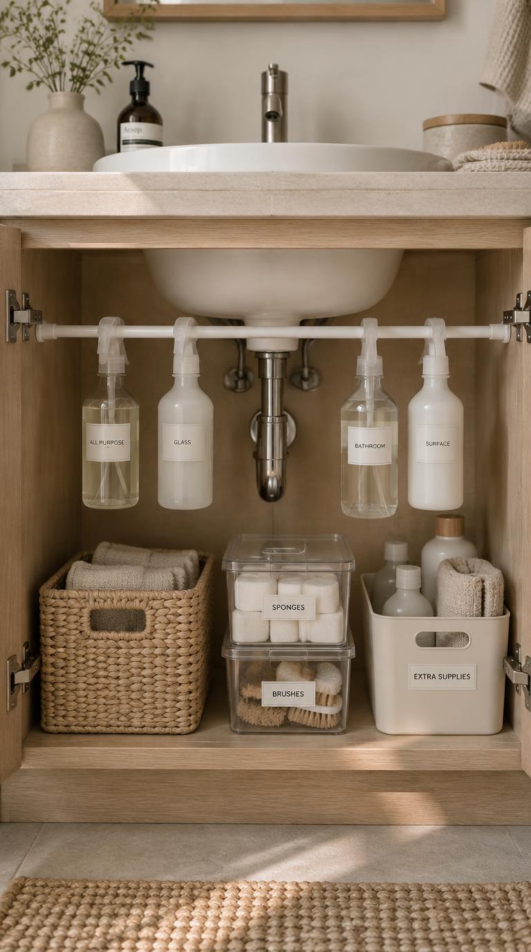 34 Stunning Small Bathroom Storage Ideas That Feel Effortless