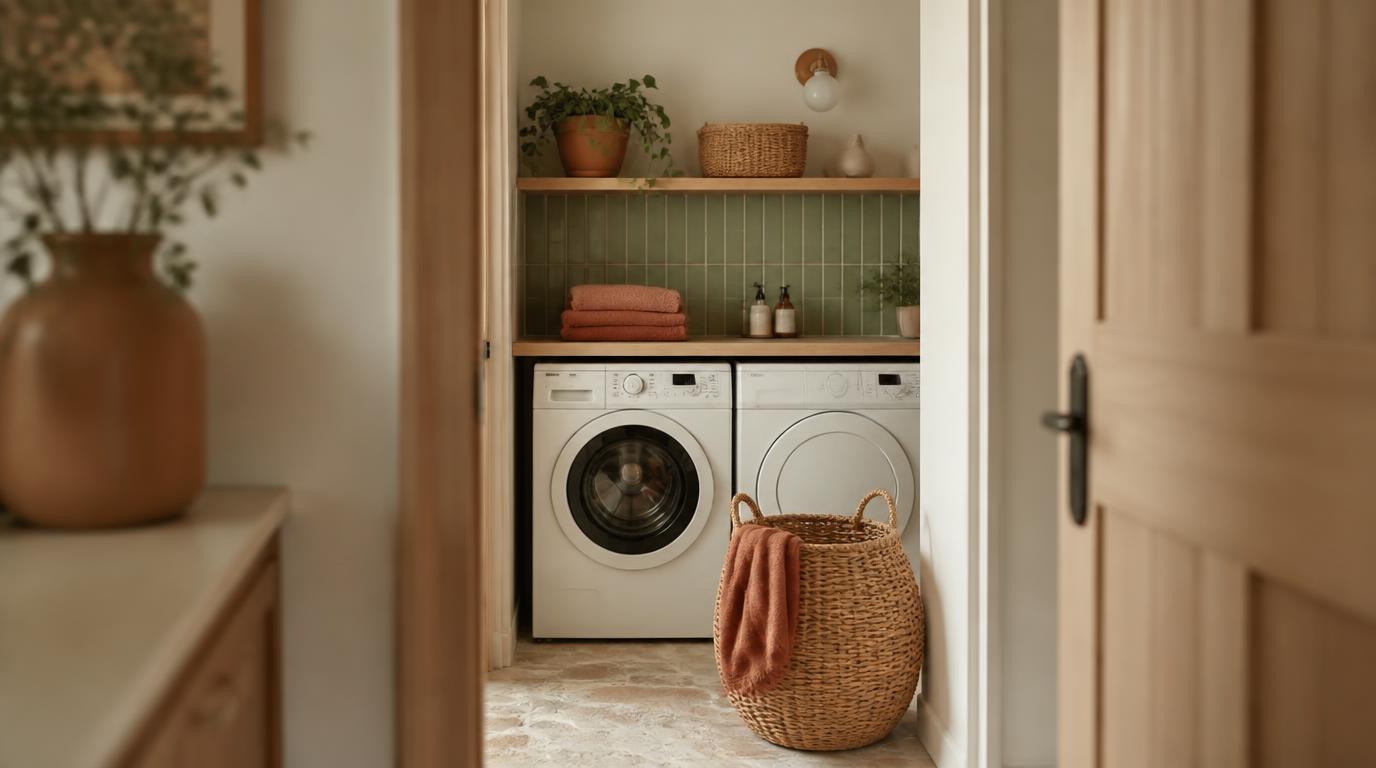 Small Laundry Room Design Ideas: Effortless Ways to Transform Your Tiny Space By Dwell Studio 24