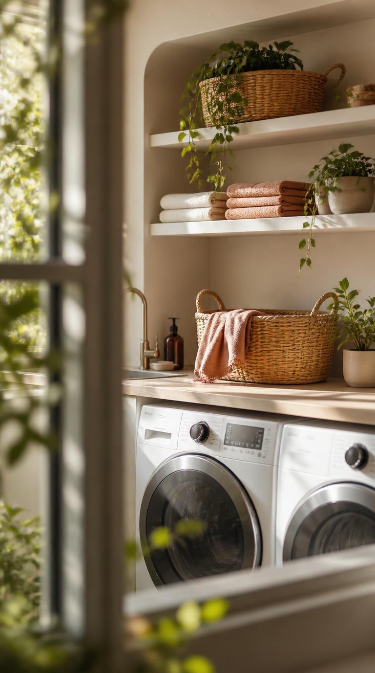 Small Laundry Room Design Ideas: Effortless Ways to Transform Your Tiny Space By Dwell Studio 24
