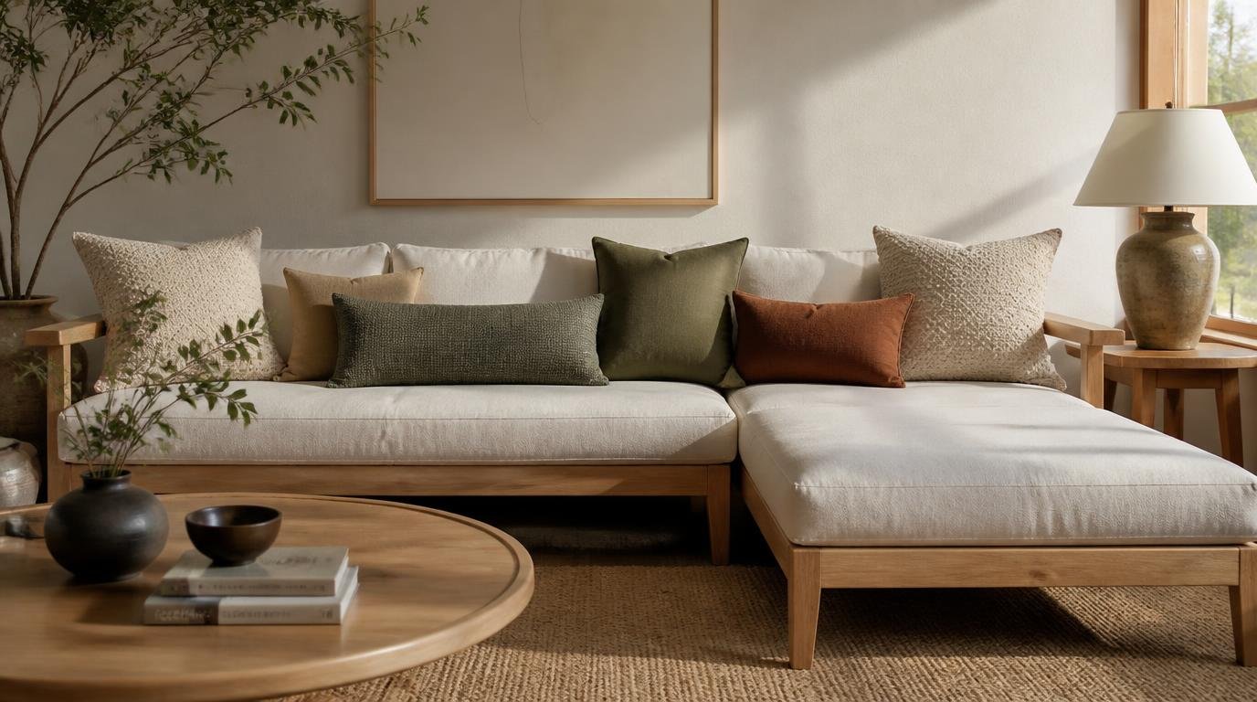 Fall Throw Pillows: 15 Effortless Cozy Picks to Warm Up Your Sofa This Season