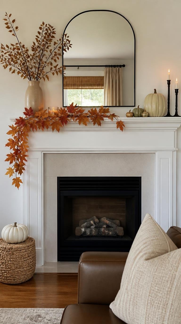 Fall Mantel Decor Ideas: 15 Beautiful, Effortless Looks for Autumn By Dwell Studio 24