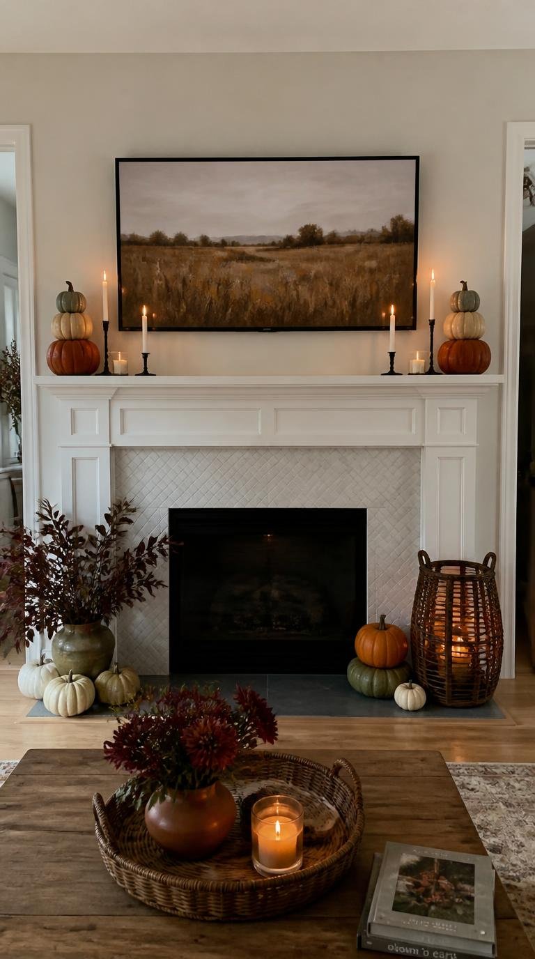 Fall Mantel Decor Ideas: 15 Beautiful, Effortless Looks for Autumn By Dwell Studio 24