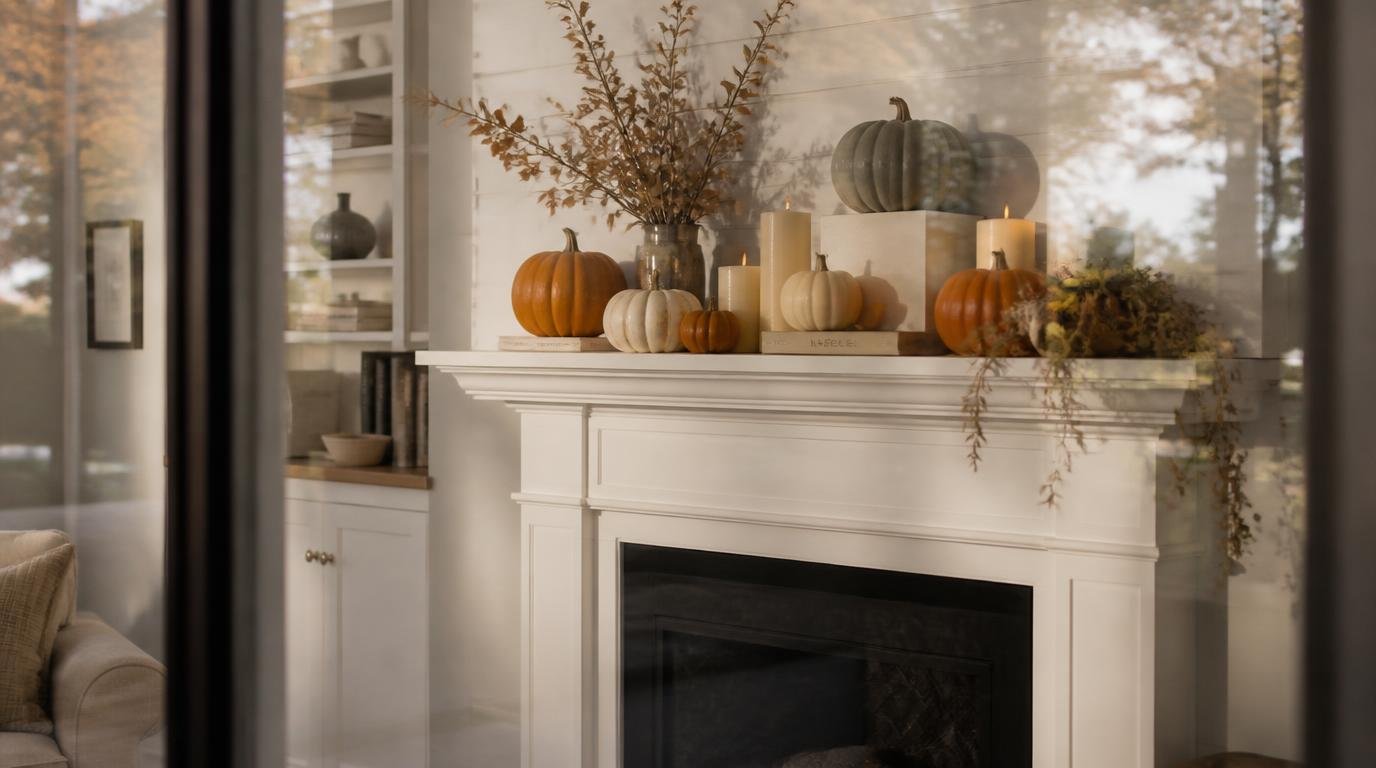 Fall Mantel Decor Ideas: 15 Beautiful, Effortless Looks for Autumn By Dwell Studio 24