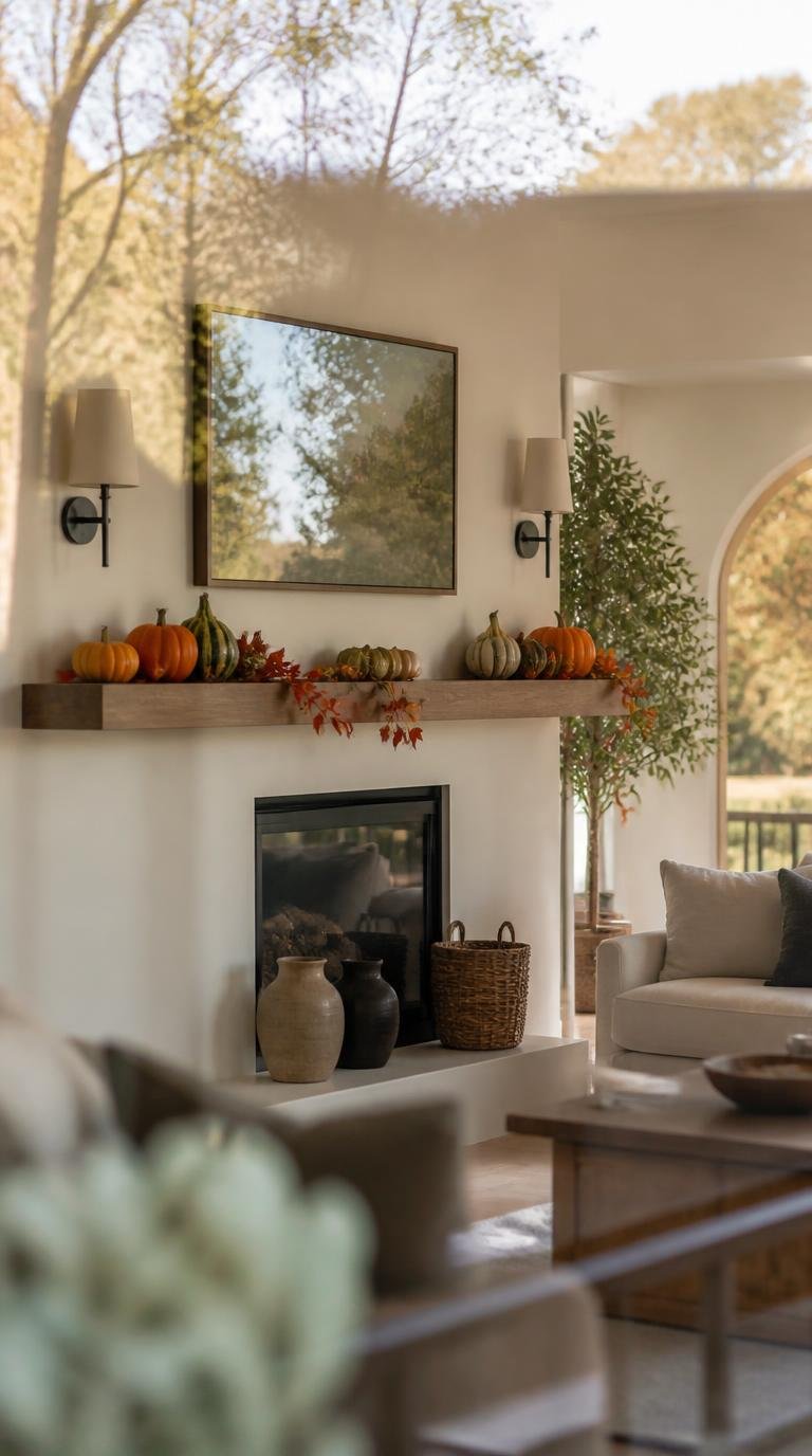 Fall Mantel Decor Ideas: 15 Beautiful, Effortless Looks for Autumn By Dwell Studio 24