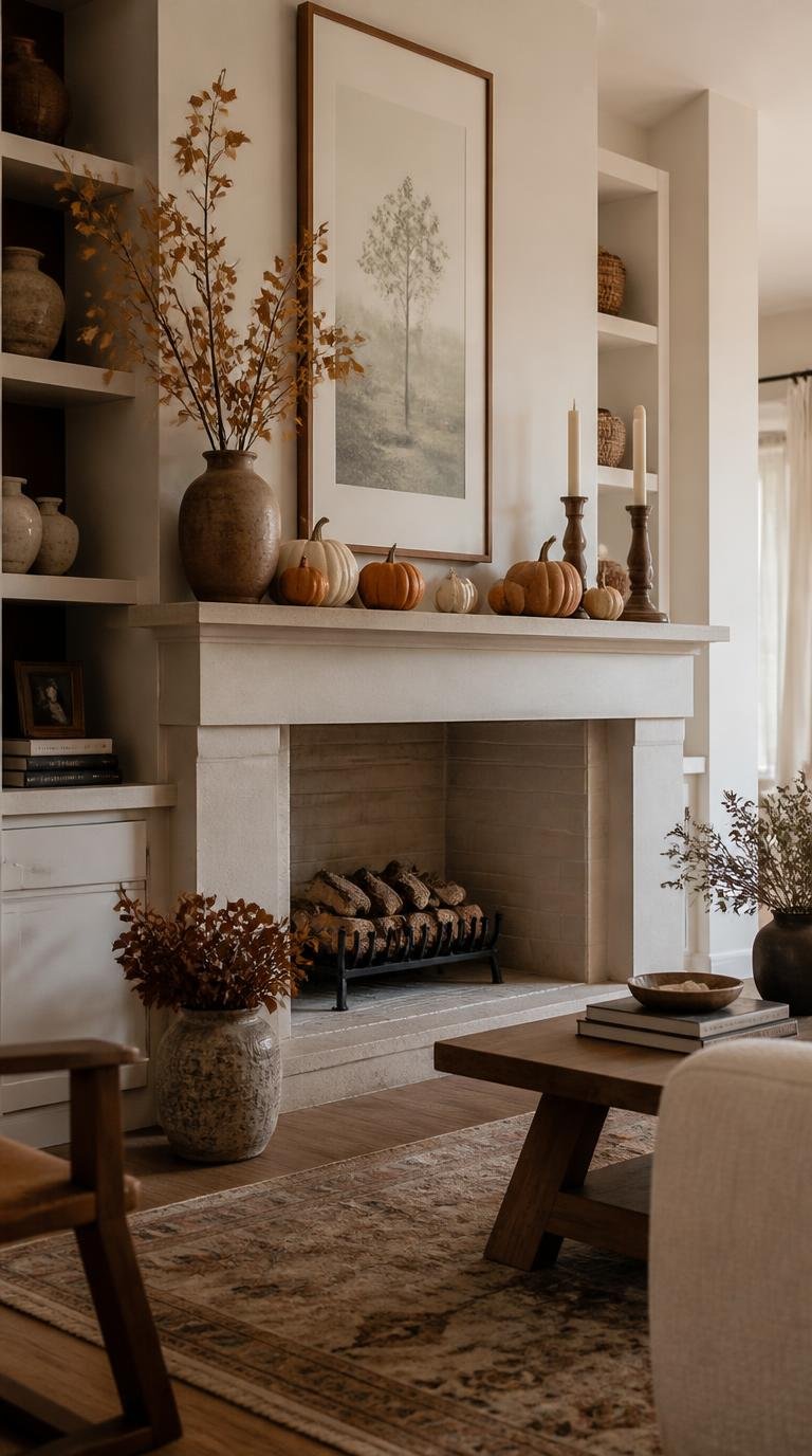 Fall Mantel Decor Ideas: 15 Beautiful, Effortless Looks for Autumn By Dwell Studio 24