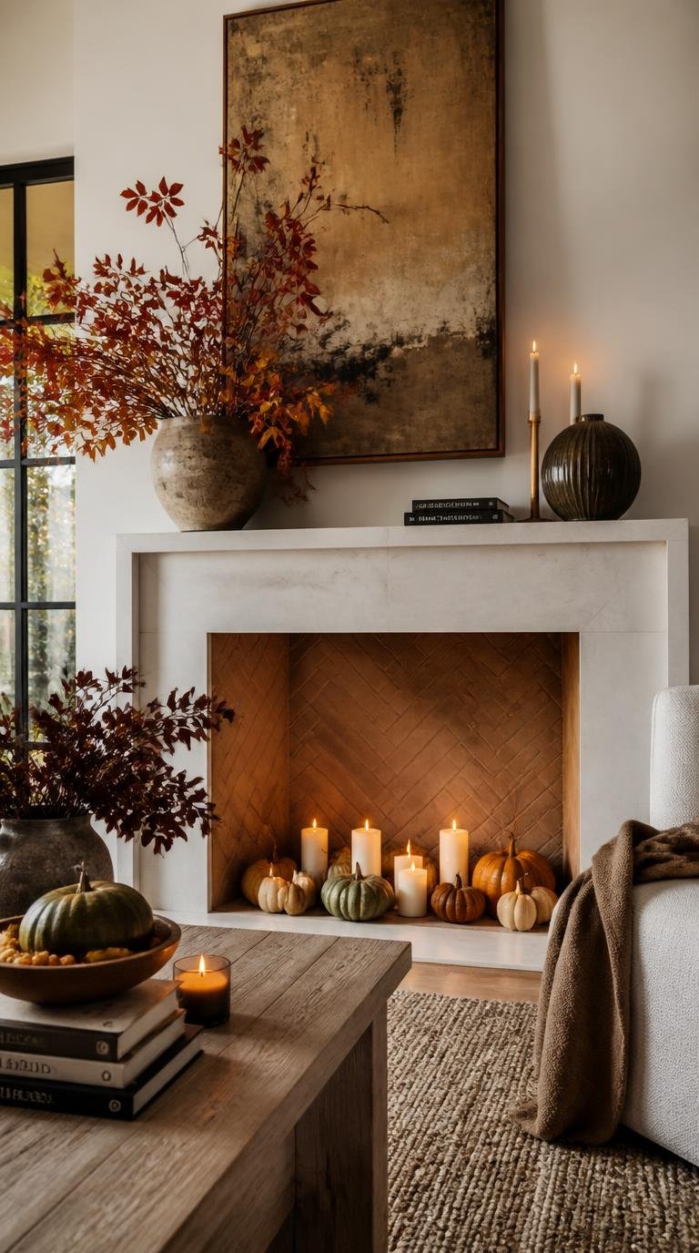 Fall Mantel Decor Ideas: 15 Beautiful, Effortless Looks for Autumn By Dwell Studio 24