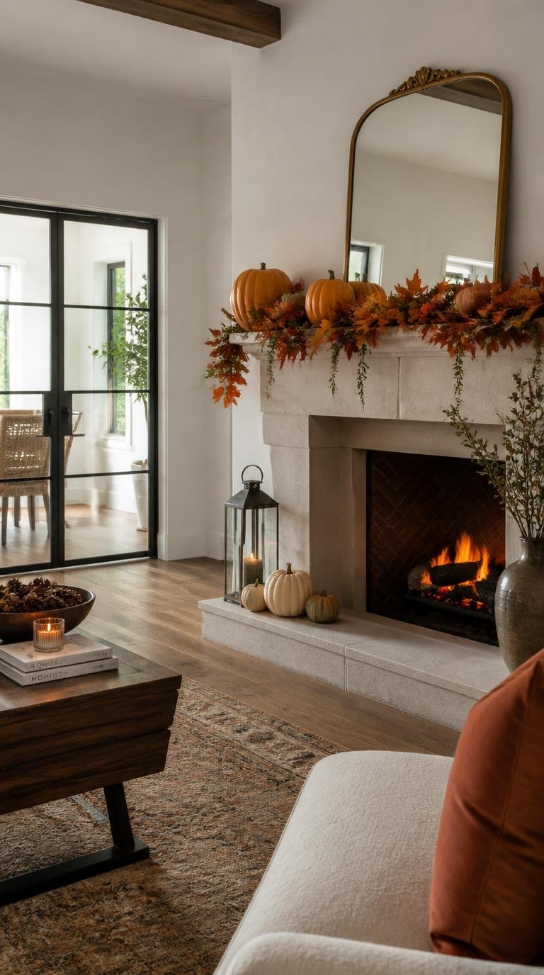 Fall Mantel Decor Ideas: 15 Beautiful, Effortless Looks for Autumn By Dwell Studio 24