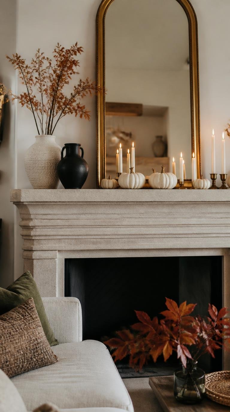 Fall Mantel Decor Ideas: 15 Beautiful, Effortless Looks for Autumn By Dwell Studio 24