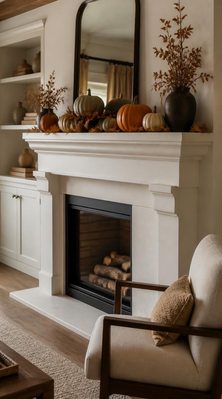 Fall Mantel Decor Ideas: 15 Beautiful, Effortless Looks for Autumn By Dwell Studio 24