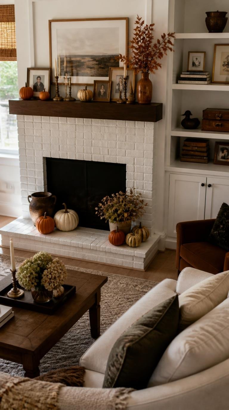 Fall Mantel Decor Ideas: 15 Beautiful, Effortless Looks for Autumn By Dwell Studio 24