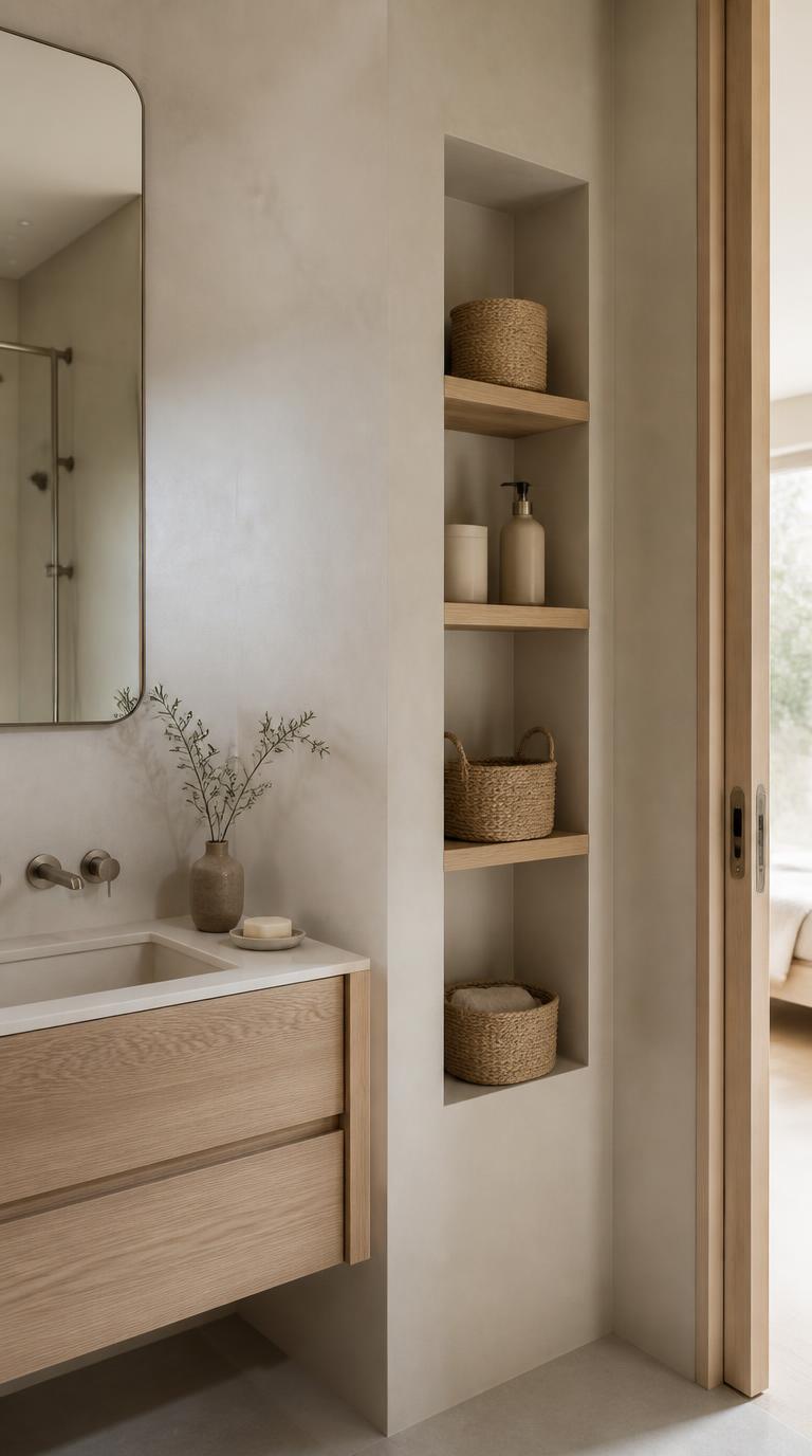 34 Stunning Small Bathroom Storage Ideas That Feel Effortless