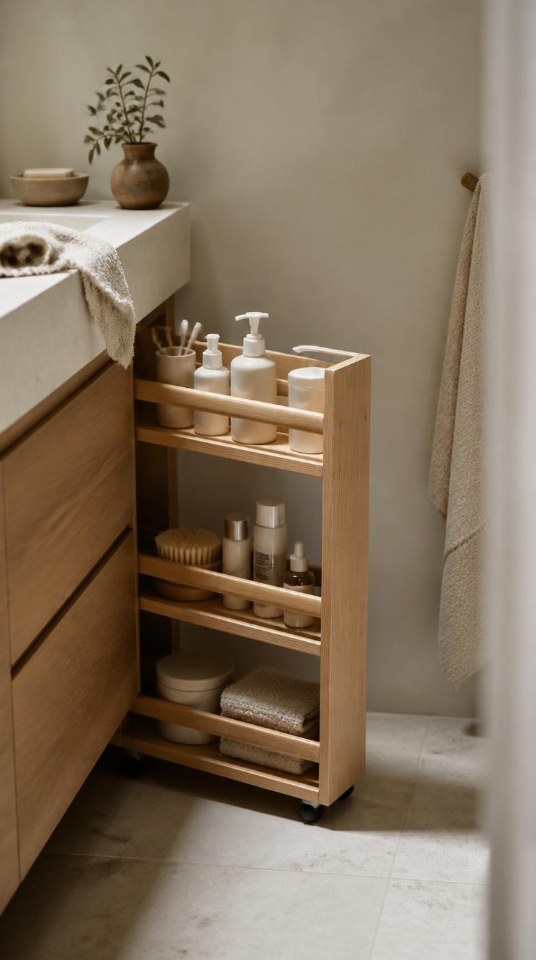 34 Stunning Small Bathroom Storage Ideas That Feel Effortless