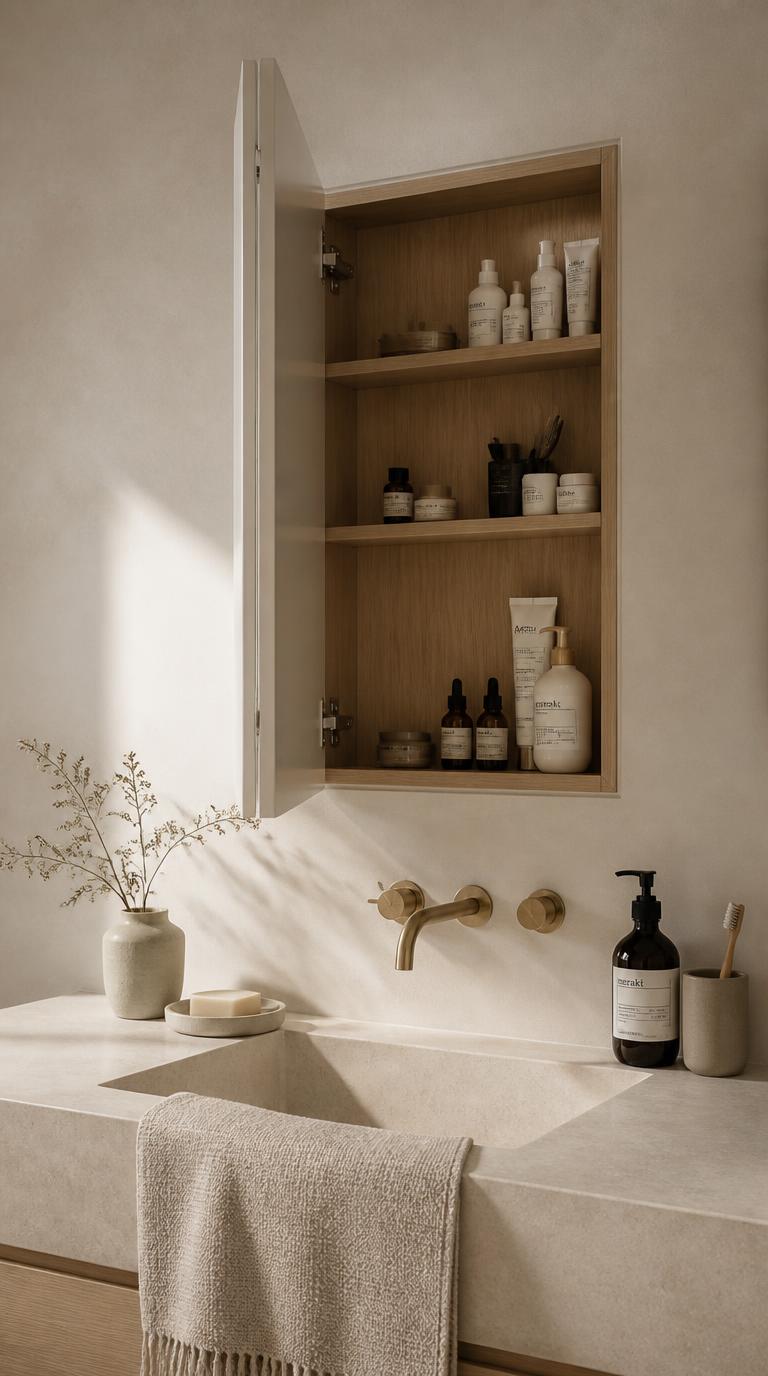 34 Stunning Small Bathroom Storage Ideas That Feel Effortless