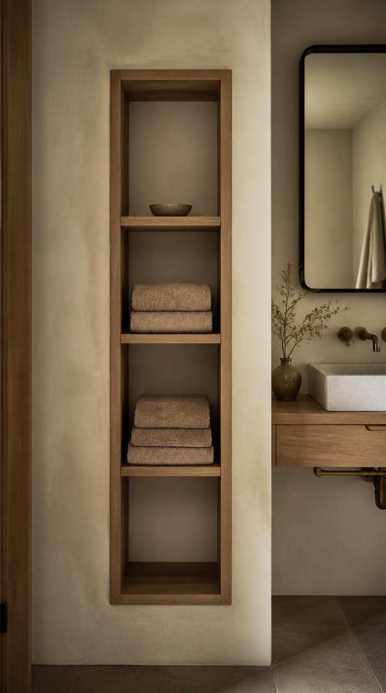 34 Stunning Small Bathroom Storage Ideas That Feel Effortless