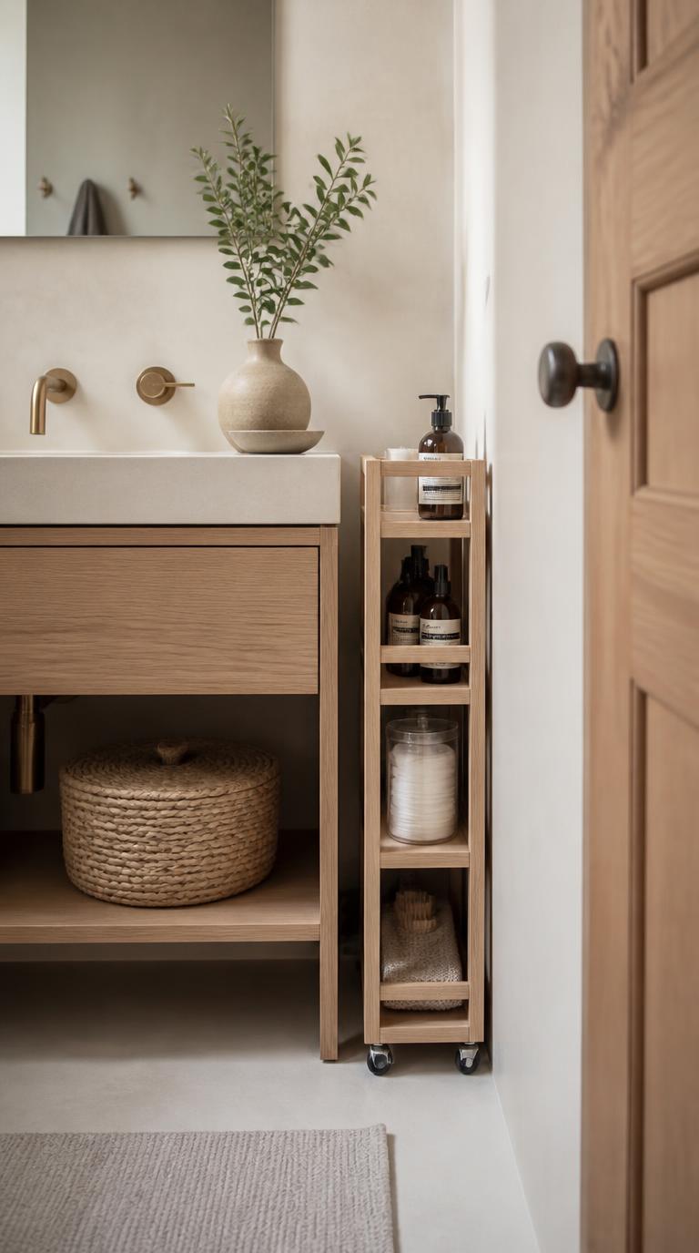 34 Stunning Small Bathroom Storage Ideas That Feel Effortless