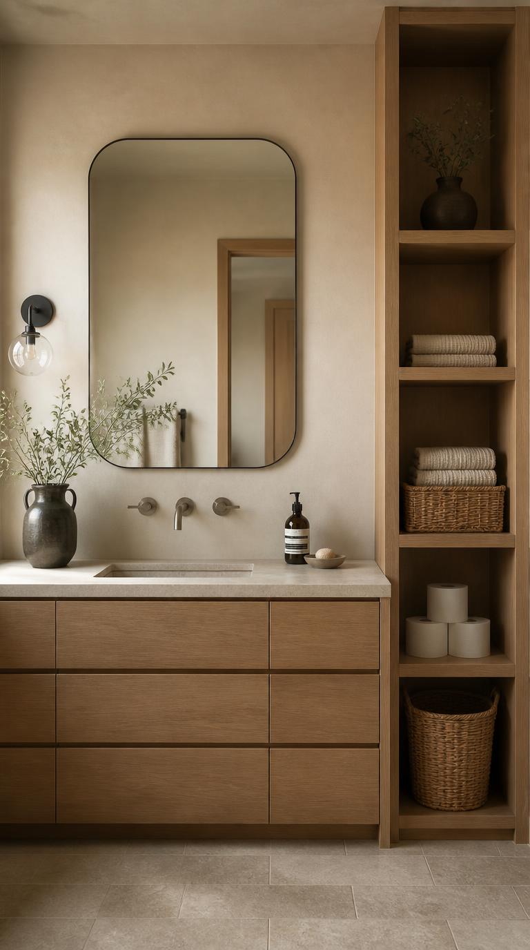 34 Stunning Small Bathroom Storage Ideas That Feel Effortless