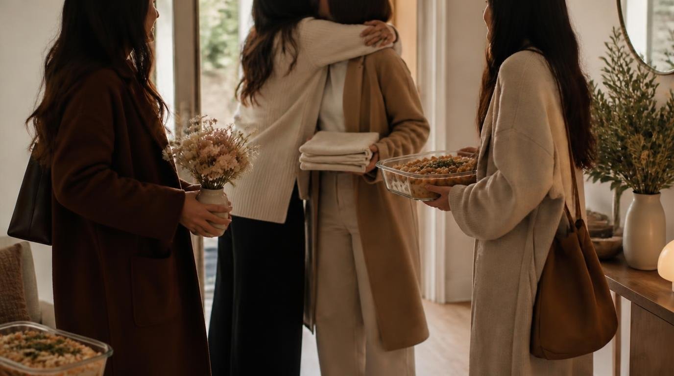 Friendsgiving Ideas: Effortless Modern Table Setup for a Crowd By Dwell Studio 24