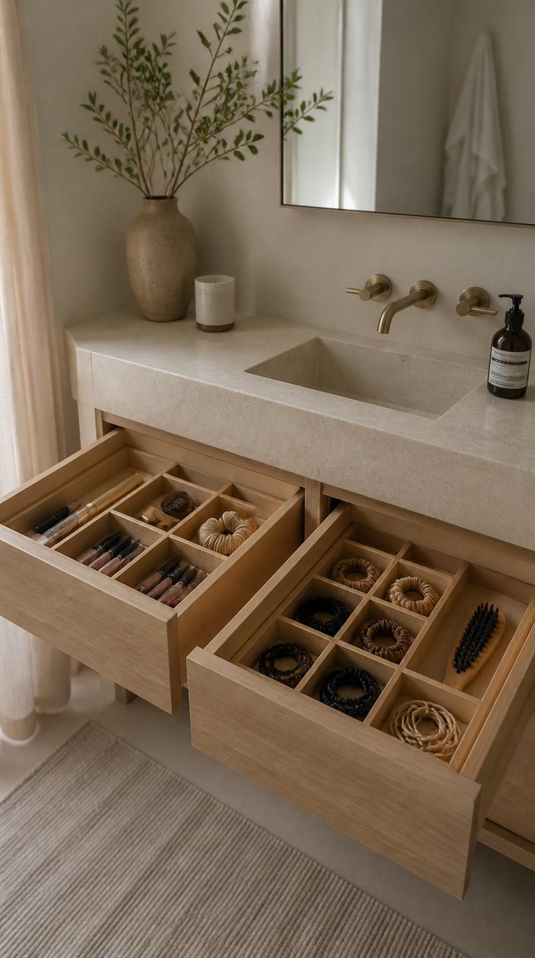 34 Stunning Small Bathroom Storage Ideas That Feel Effortless