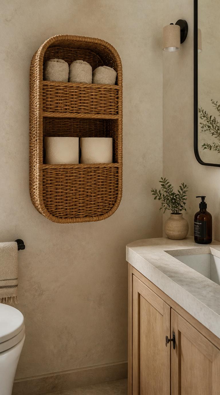 34 Stunning Small Bathroom Storage Ideas That Feel Effortless
