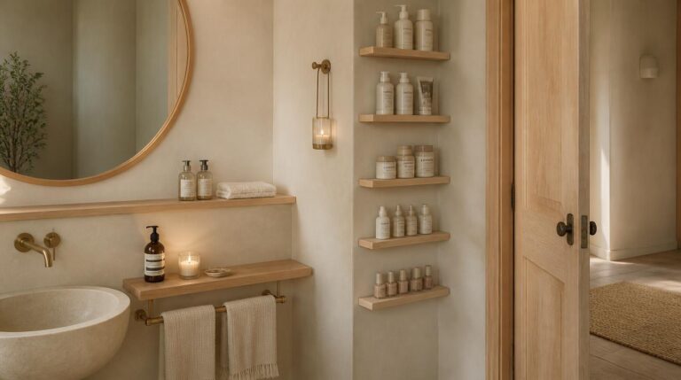34 Stunning Small Bathroom Storage Ideas That Feel Effortless